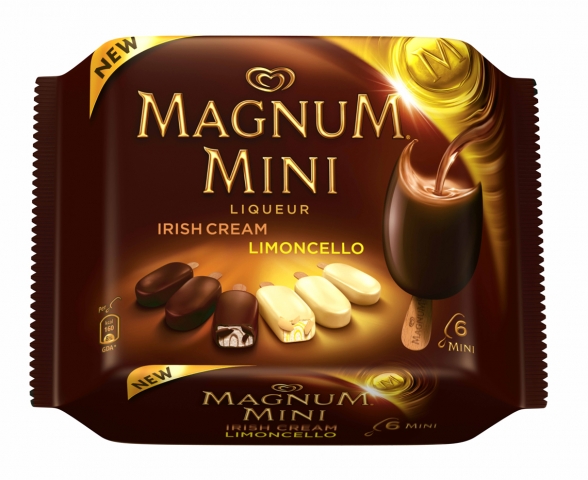 Magnum Mini Likör Irish Cream und Limoncello