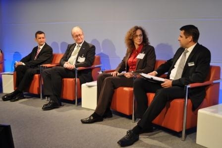 Marcus Frank (Globales Key Account Management der Deutschen Lufthansa AG), Patrick Diemer (Vorsitzen