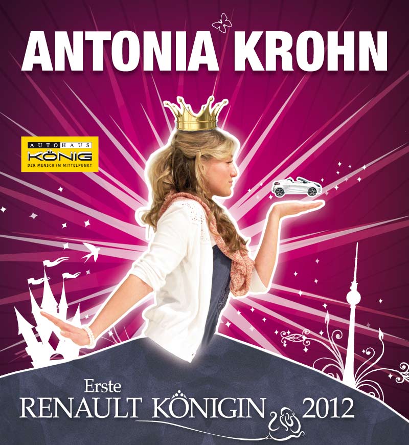 Die Renault Königin 2012 Die Renault Königin 2012