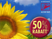 Haushersteller gewährt 50% Rabatt