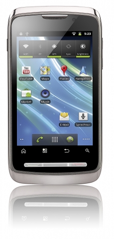 simvalley MOBILE Dual-SIM-Smartphone SP-80 3G mit UMTS/ GPS/ WLAN