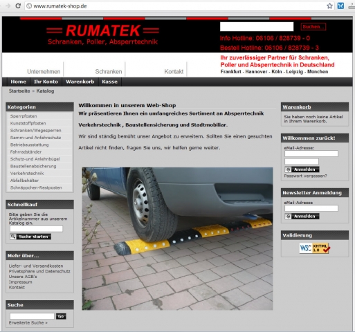 Absperrtechnik, Verkehrstechnik, Baustellensicherung und Stadtmobiliar einfach im Internet oder per Absperrtechnik, Verkehrstechnik, Baustellensicherung und Stadtmobiliar einfach im Internet oder per