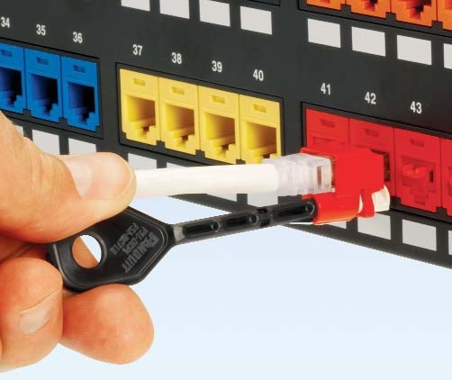 Mechanische Sicherung mit Lock-In von Panduit