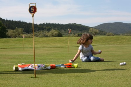 Übungsplatz im Casa Badiola Golf House