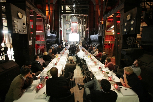 Inspirierendes Ambiente: Themenabend der TECE Academy im Kesselhaus der Zeche Zollverein in Essen. F Inspirierendes Ambiente: Themenabend der TECE Academy im Kesselhaus der Zeche Zollverein in Essen. F