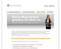 ONLINE-MODERATIONEN.de: Moderierte websites sind einfach persönlicher und direkter!