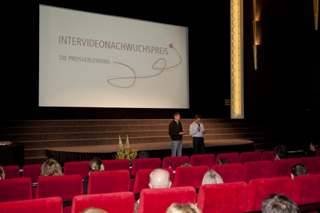 Preisverleihung Intervideo Nachwuchspreis