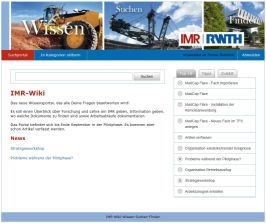 Wissensportal des IMR Wissensportal des IMR