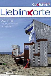 Neu mit vielen Cuxhaven-Infos und Stadtplan: der Prospekt „Lieblinxorte“ Neu mit vielen Cuxhaven-Infos und Stadtplan: der Prospekt „Lieblinxorte“