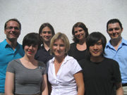 hinten v. li.: Stengl, Bosen, Trilsbach, Rodríguez-Mancheño; vorne v. li.: McBean, Thiele, Kitahama hinten v. li.: Stengl, Bosen, Trilsbach, Rodríguez-Mancheño; vorne v. li.: McBean, Thiele, Kitahama