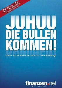 Anzeigenmotiv finanzen.net-Kampagne der Agentur blattform Anzeigenmotiv finanzen.net-Kampagne der Agentur blattform