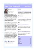 Newsletter SERVICE TRENDS 042011 Newsletter SERVICE TRENDS 042011