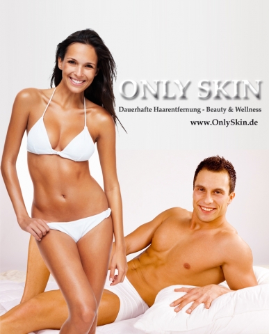 Eine Lösung gegen unerwünschte Körperhaare - dauerhafte Haarentfernung bei Only Skin in Würzburg und
