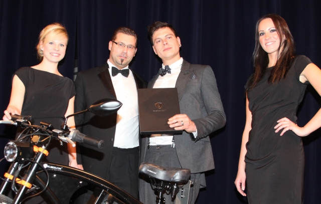 UNESCO Gala Preisverleihung, links Jerome Graf von Bentheim, rechts Manuel Ostner PG