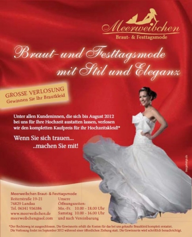 Meerweibchen Brautmode und Festtagsmode 2012 Meerweibchen Brautmode und Festtagsmode 2012