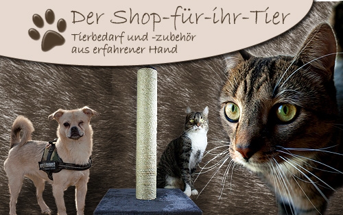 Shop für Ihr Tier für Tierfutter und Tierzubehör Shop für Ihr Tier für Tierfutter und Tierzubehör