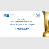 Die Auszeichnung: Der CAI Unternehmerpreis der IHK Die Auszeichnung: Der CAI Unternehmerpreis der IHK