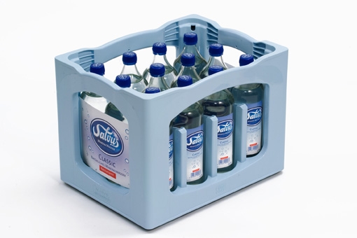 Der von LINPAC Allibert für LOGICYCLE entwickelte Mineralwasserkasten