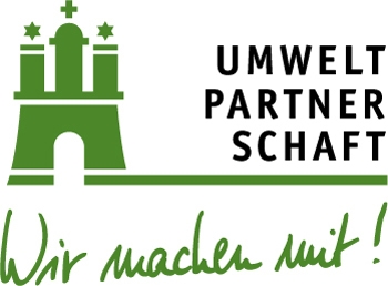 Das Logo der Umweltpartnerschaft Hamburg