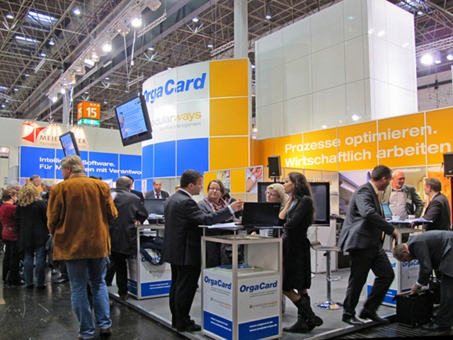 OrgaCard präsentiert sich auf der Medica 2011 OrgaCard präsentiert sich auf der Medica 2011