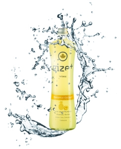 ® O-I Europe - Die Gize-Flasche zeichnet sich durch ihre elegante taillierte Form und das extra weiß