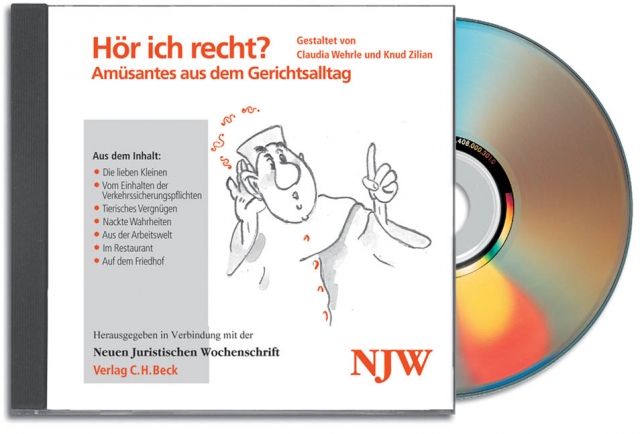 Schmunzeln mit der NJW Audio-CD
