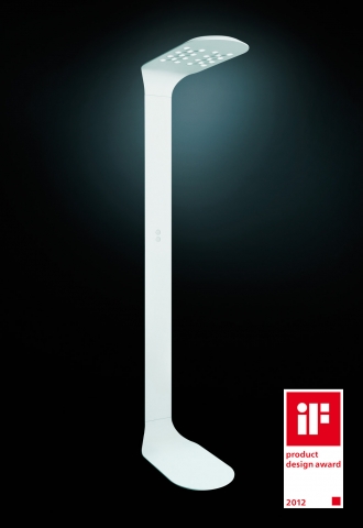 Die Neximo LED-Standleuchte eignet sich dank ihres außergewöhnlichen Designs und höchster Lichtquali