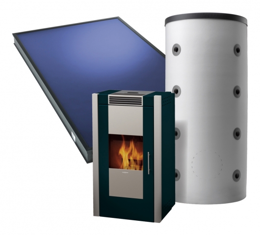 Oranier Heiztechnik integriert wasserführende Kaminöfen und Solar-Kollektoren in bestehende Heizungs Oranier Heiztechnik integriert wasserführende Kaminöfen und Solar-Kollektoren in bestehende Heizungs