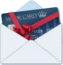 Die MajorCard Geschenkkarte - eine echte MasterCard