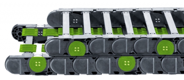 Grüne Automation: Die abriebfeste und leise Profilrollen-Energiekette