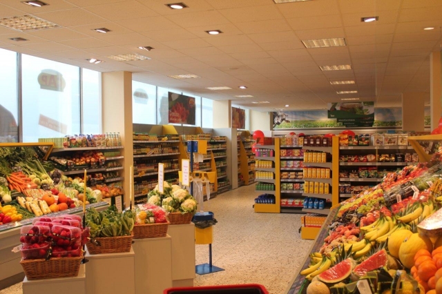 CAP-Markt in Berlin, Innenansicht CAP-Markt in Berlin, Innenansicht
