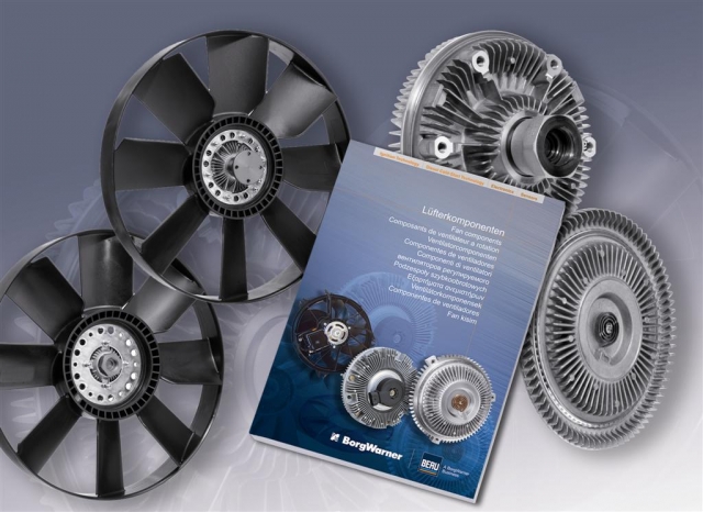 Derüberarbeitete Lüfterkomponenten-Katalog von BorgWarner BERU Systems bringt Werkstatt- und Großhan