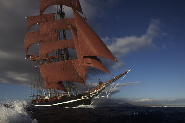 Die 'Eye of the Wind' kreuzt im Traumrevier