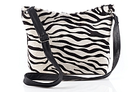 THUSKIA Beuteltasche RONDA mit Zebra-Print THUSKIA Beuteltasche RONDA mit Zebra-Print