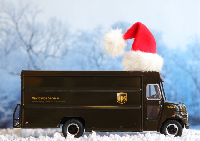 Der UPS Christmas Truck 2011 Der UPS Christmas Truck 2011