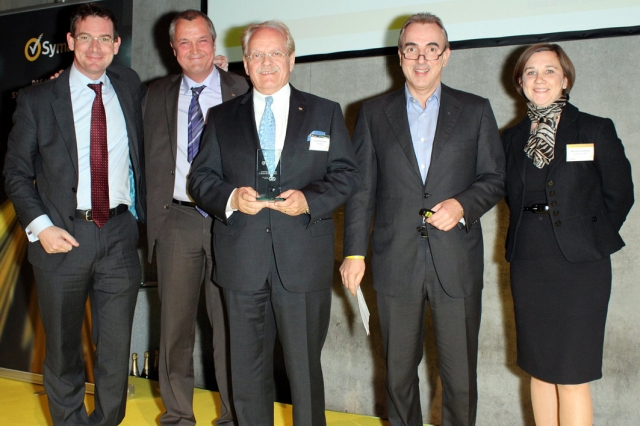 GID bei der Preisverleihung auf dem Channel Day von Symantec GID bei der Preisverleihung auf dem Channel Day von Symantec