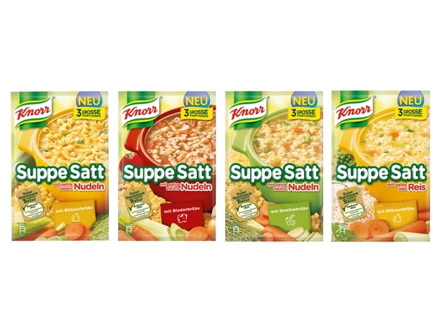 KNORR Suppe Satt