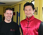 Jan Leminsky und Meister Jia Ruiqi