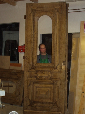 Restauration Eingangstür