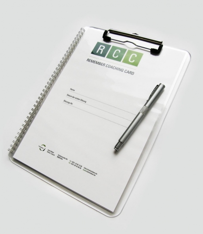 Hilfreiches Tool für Trainer und Coaches: die RCC - Rember Coaching Card von TrainerIdeen.de. Bild: Hilfreiches Tool für Trainer und Coaches: die RCC - Rember Coaching Card von TrainerIdeen.de. Bild: