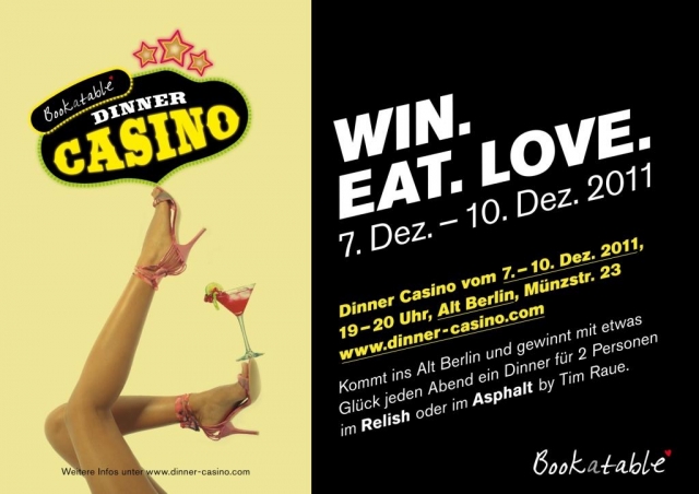 Dinner für 2 Personen in Berlin Dinner für 2 Personen in Berlin