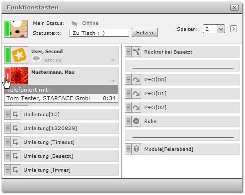 Ab sofort steht unter www.starface.de eine kostenlose Version der hybriden Telefonanlage STARFACE 5. Ab sofort steht unter www.starface.de eine kostenlose Version der hybriden Telefonanlage STARFACE 5.