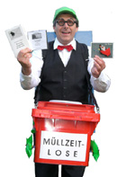 Christian Bedors Entertainment-Tombola Müll-Zeit-Lose Christian Bedors Entertainment-Tombola Müll-Zeit-Lose