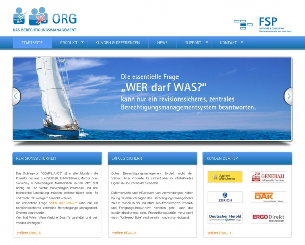 FSP GmbH - revisionssicheres Berechtigungsmanagement