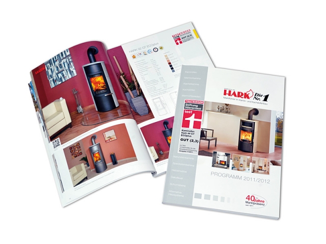 Kamin Katalog von Hark - Kamine und Kachelöfen in großer Vielfalt im neuen Katalog