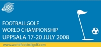 Off. Plakat Fußballgolf-WM Schweden 2008