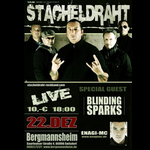 Stacheldraht Live Plakat©2011 VAM United