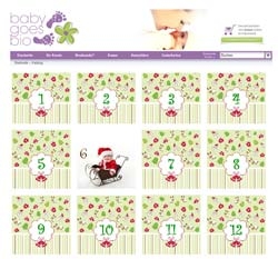 Weihnachtsaktion bei Baby goes Bio: der Adventskalender