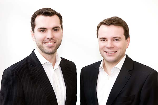 Geschäftsführer Manuel Nothelfer und Steffen Zoller