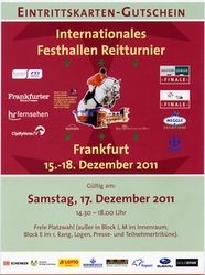 Festhallen Reitturnier-Tickets zu gewinnen auf www.mit-Pferden-reisen.de Festhallen Reitturnier-Tickets zu gewinnen auf www.mit-Pferden-reisen.de